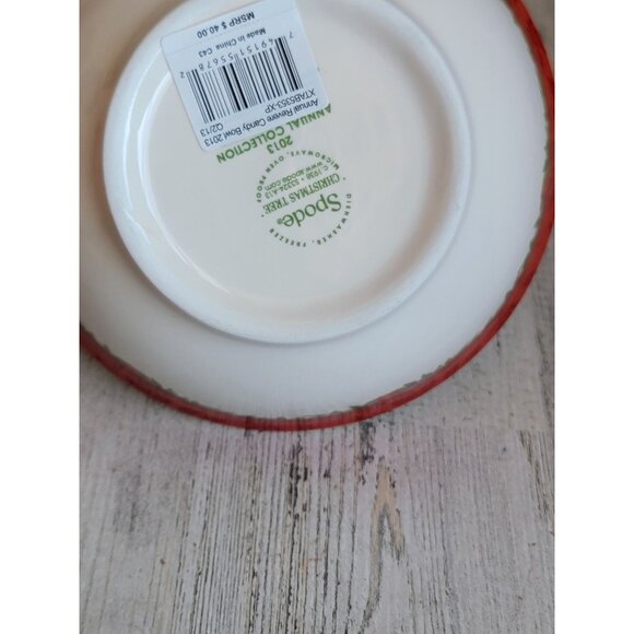 Spode Annual Revere Candy bowl 6" xmas home decor - Picture 6 of 8